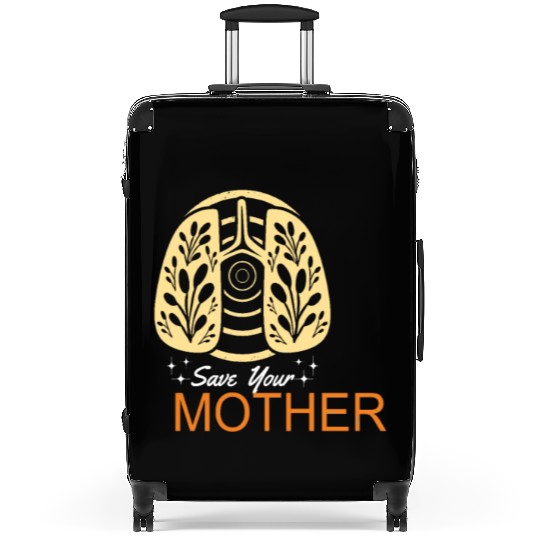 Save Earth Save Your Mother Earth Protection Suitcases