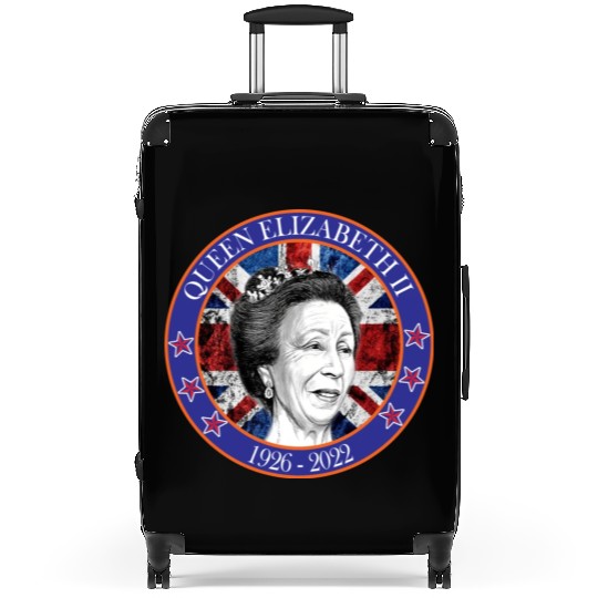 ''queen elizabeth Suitcases rest in peace elizabeth sh