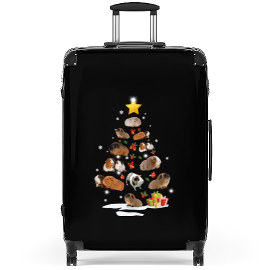 Guinea Pig Christmas Tree Xmas Funny Gift Suitcases