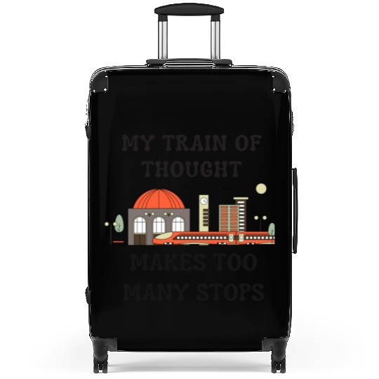 My Train of Thought Suitcases
