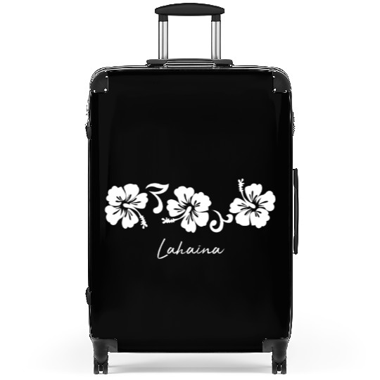 Lahaina Maui Hawaii Hibiscus Flower Suitcases