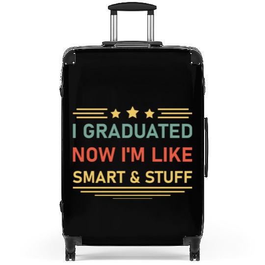 Funny College High School Graduation Gift Senior Suitcases