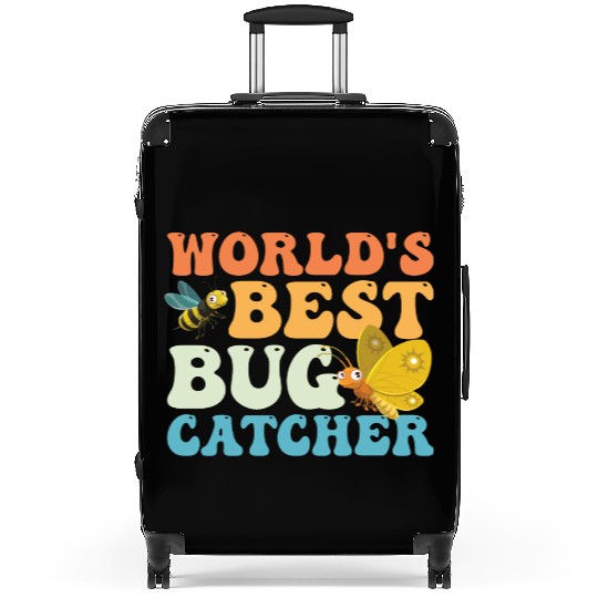 Worlds Best Bug Catcher Catching Groovy Suitcases