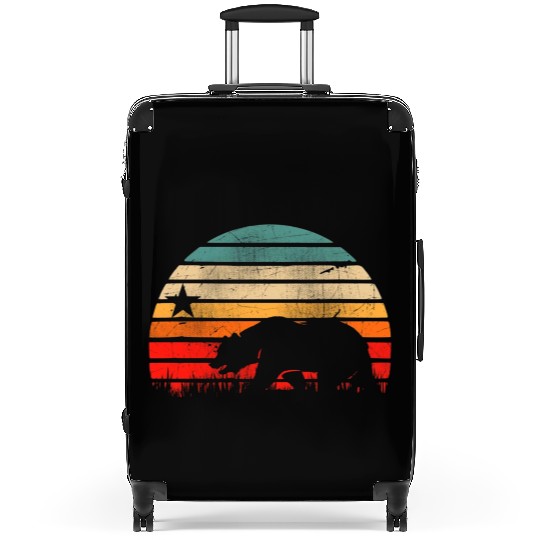 California Bear Suitcases