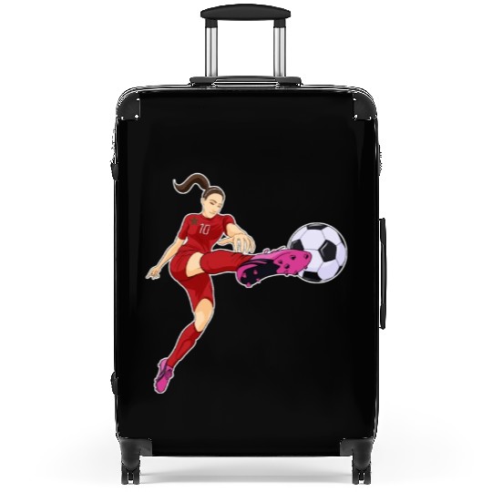 Moroccan National Soccer Team I Football Morocco Suitcases