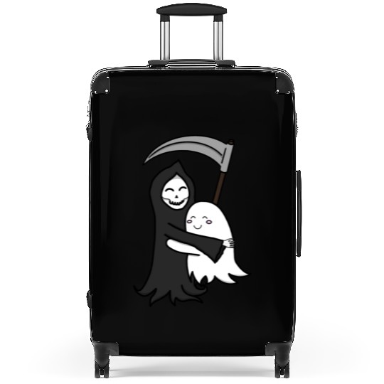 Grim Reaper & Ghost Hug | Friendship | Azrael Suitcases