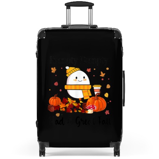 Humpty Dumpty Had A Great Fall Thanksgiving Autumn Suitcases