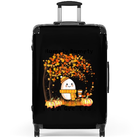 Humpty Dumpty Had A Great Fall Thanksgiving Autumn Suitcases