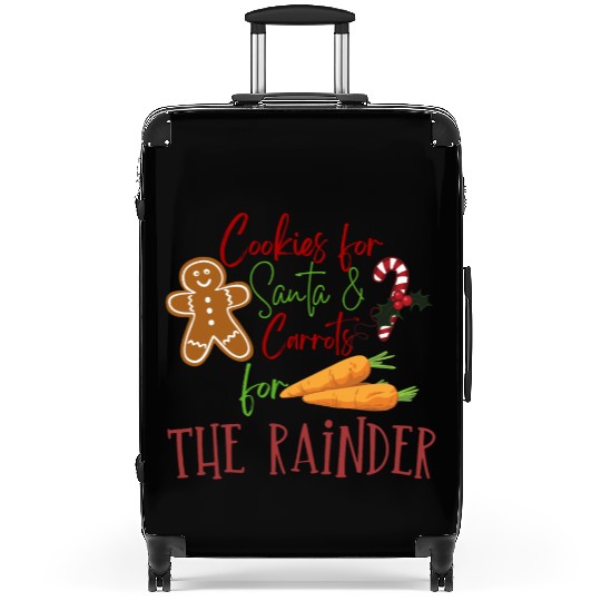 Christmas Cookie Graphic Suitcases