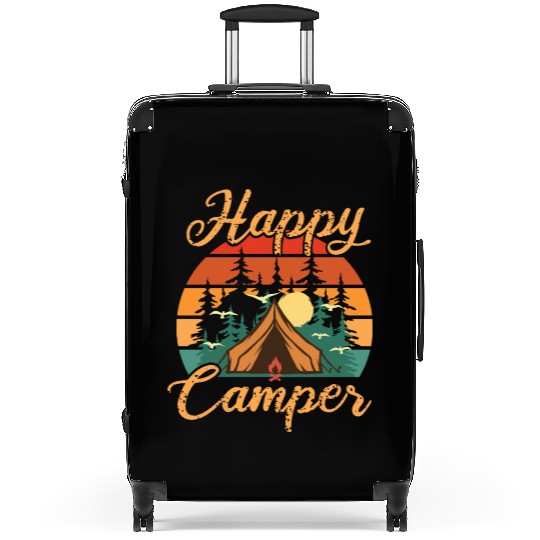 Camping love nature backpack camp with tent Suitcases