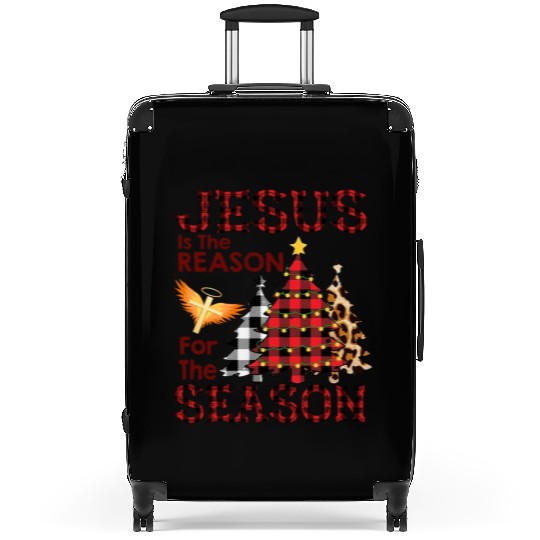 JESUS IS THE REASON FOR THE SEASON Suitcases