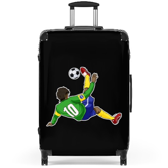 Brazilian National Soccer Team I Football Brazil Suitcases