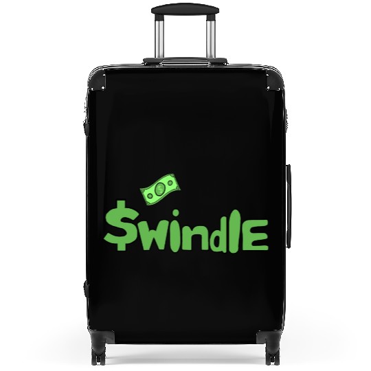 Swindle - Dark Green Color Merchandise Suitcases