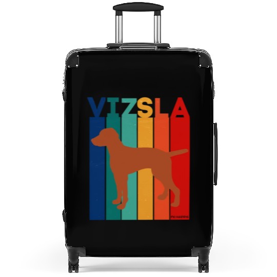Vizsla Rainbow Square Suitcases