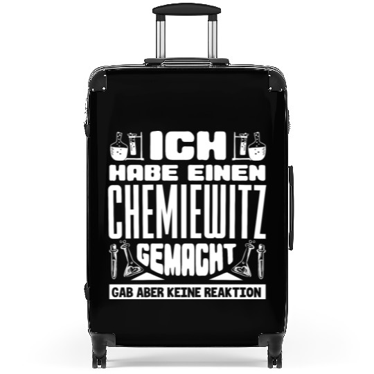 Chemistry Teacher, Chemistry Joke Suitcases