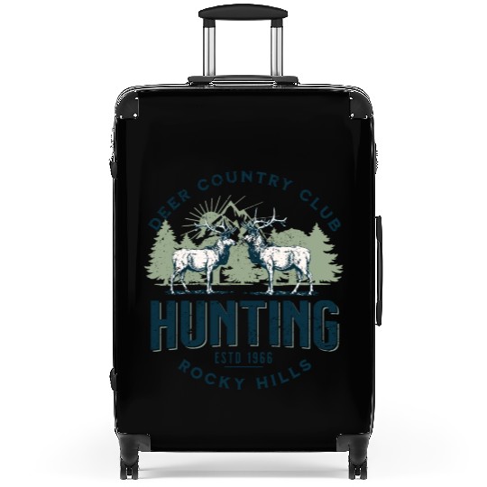Deer country club Suitcases