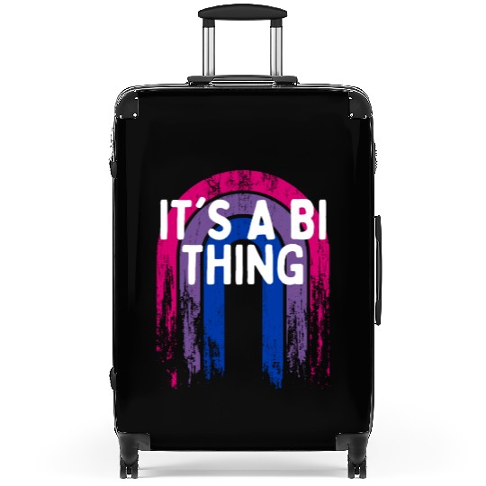 It's a Bi Thing Bisexual LGBTQ Bi Pride LGBT Gay Suitcases
