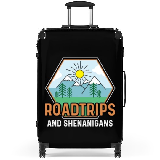 Road Trip Shenanigans Nature Lover And Explorer Gi Suitcases