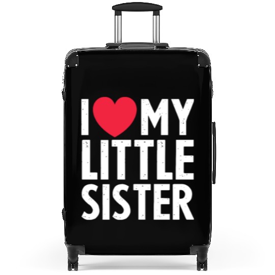 I Love My Little Sister Suitcases