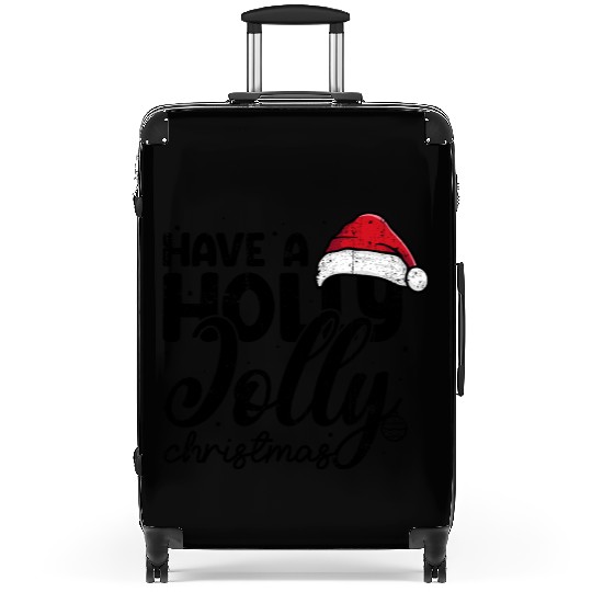 Have a holly jolly christmas Suitcases