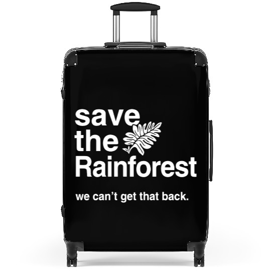 Save the Amazon Rainforest Suitcases
