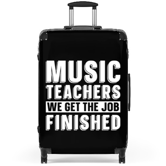 Music Teacher music nout Suitcases