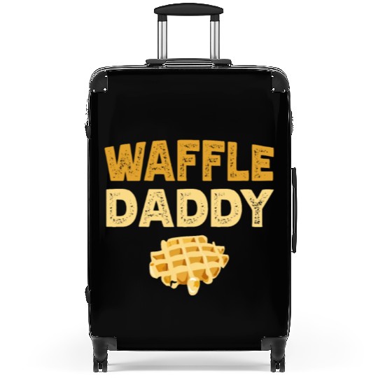 Waffle Daddy Food Waffle Whisperer Fathers Day Suitcases