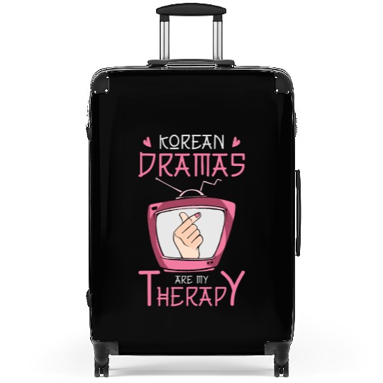 Kdrama Binge Watching Korean Drama Therapy Kpop Suitcases