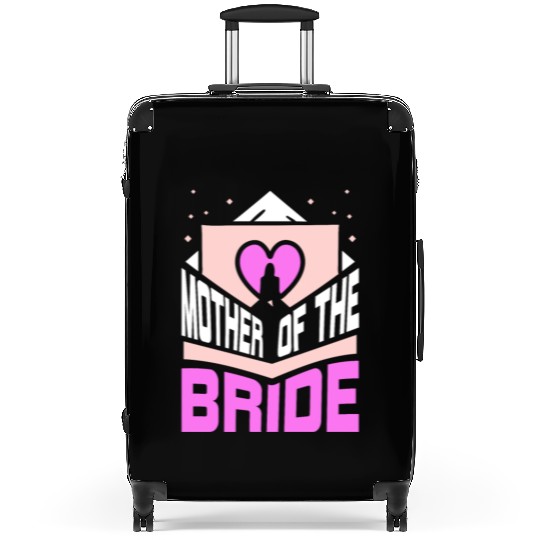 Mother Of The Bride Party Wedding Bachelorette Suitcases