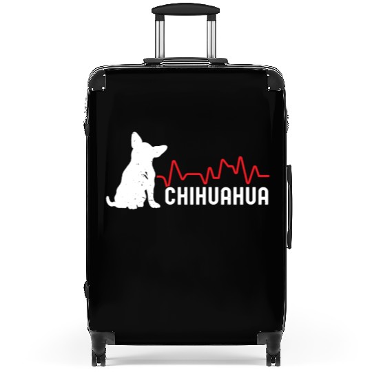 Chihuahua Dog Owner Puppy Lover Paw Love Doggy Pup Suitcases