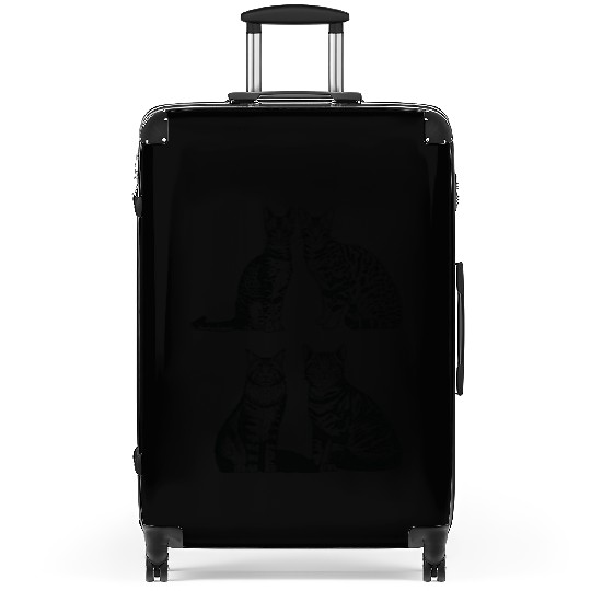 Collection cats tiger Suitcases