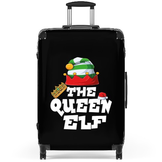 Gamer Elf Family Matching Christmas Group Pajama Suitcases