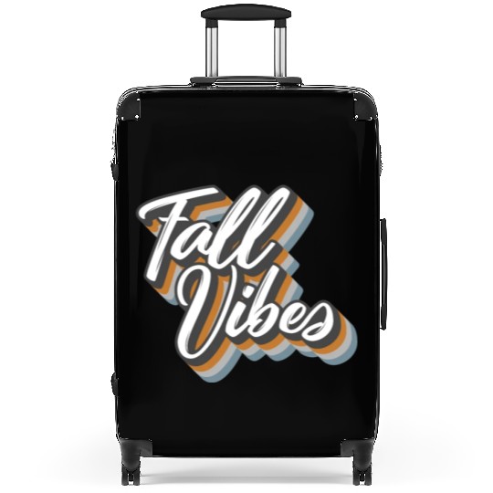 Halloween Theme Fall Vibes Coffee Lover Mug Gift, Suitcases