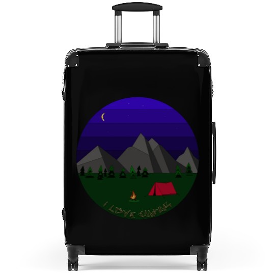I love camping Suitcases