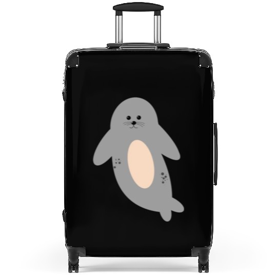 Cute seal Suitcases