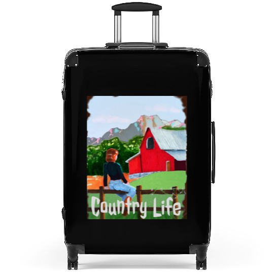 country life Suitcases