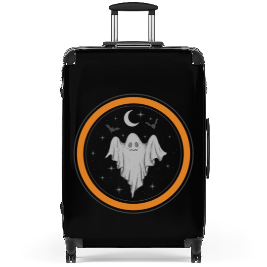 Halloween Theme Cute Ghost Bat Coffee Lover Mug Suitcases