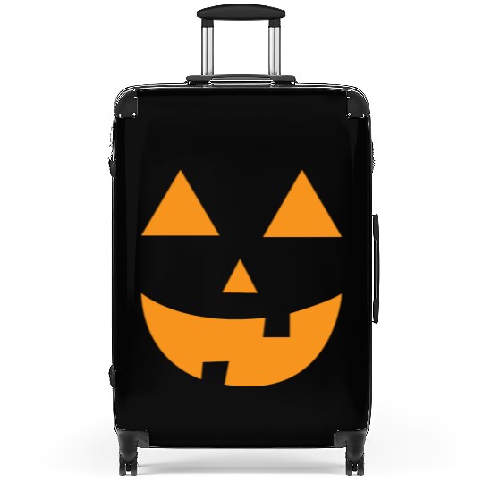 Pumpkin Halloween Jack O Lantern Pumpkins Suitcases