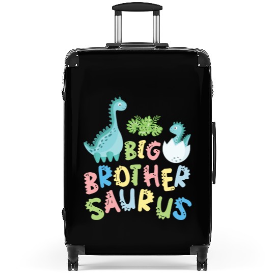 Big Brother Saurus Sibling Herbivore Dinosaurs Suitcases