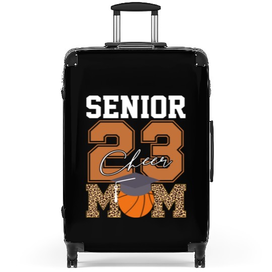 Senior Class Of 2023 Basketball Proud Cheer Mom Suitcases