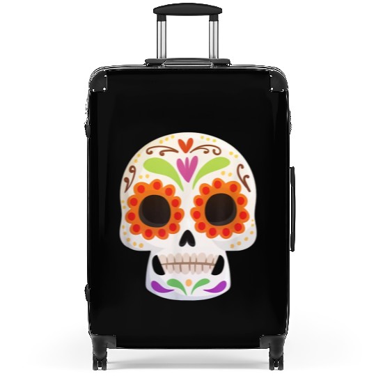 Day of the Dead Dia De Los Muertos Skull Gift Suitcases