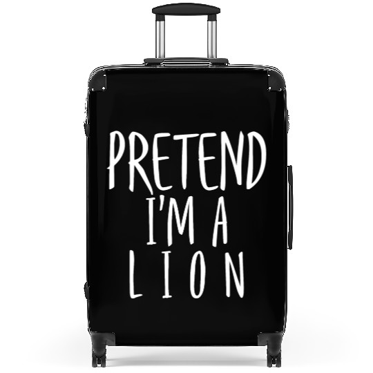 Pretend I'm a lion, Halloween costume Suitcases