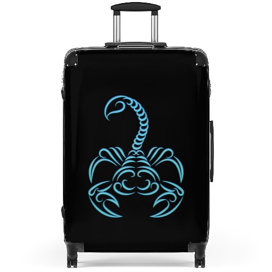 Scorpio Zodiac Water Sign Scorpion Logo Suitcases