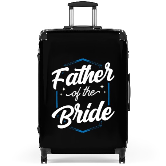 Father Of The Bride Bachelorette Party Wedding Suitcases