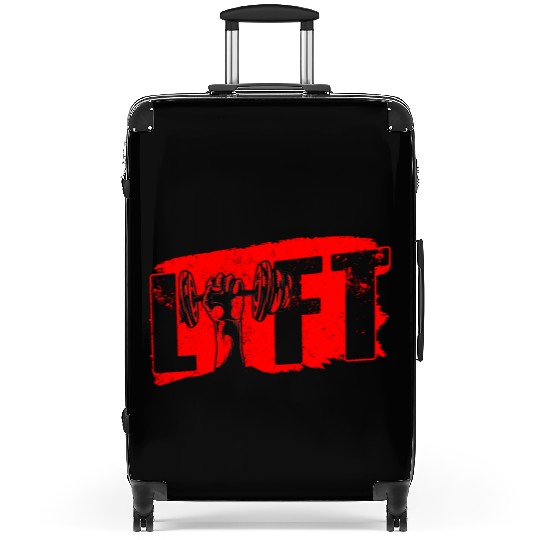 Lift Weightlifting Lifting Gym Workout Suitcases
