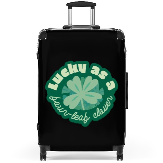lucky as a four-leaf clover Suitcases