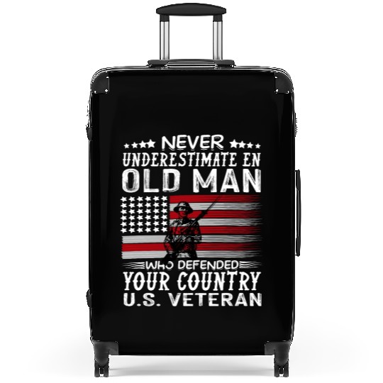 US Veteran veterans day Us Patriot never Suitcases