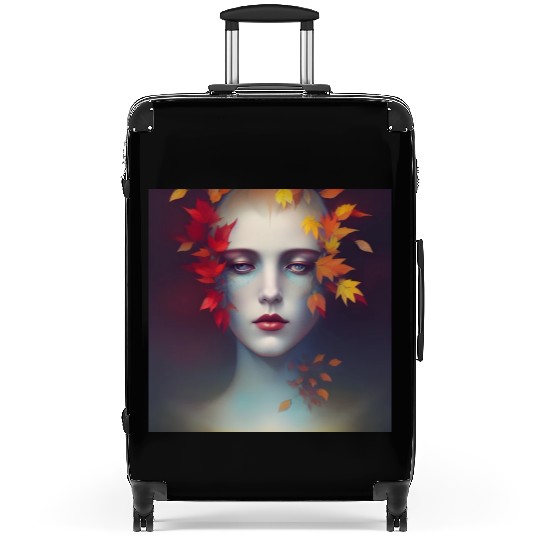Autumn Goddess Suitcases