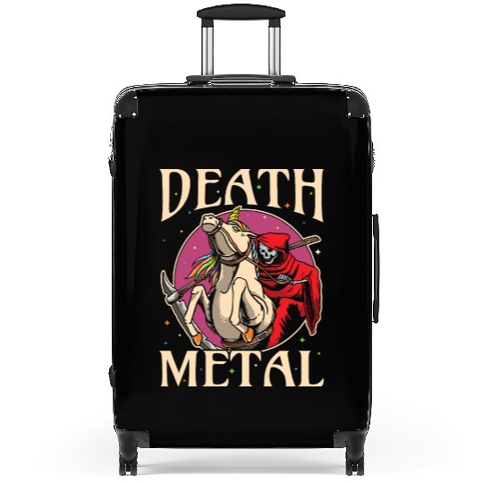 Reaper Rock Satan Unicorn Festivals Death Metal Suitcases
