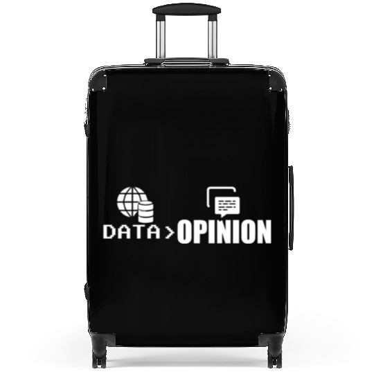 Data > Opinion Coding Coder Code Programmer Suitcases